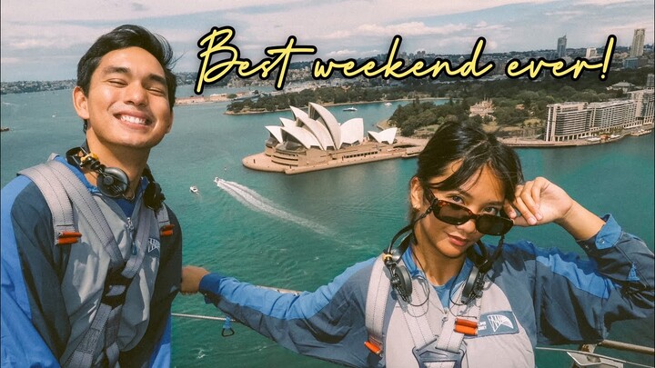 #WEEKENDVLOG3: Sydney Playcation, Harbour Bridge Climb, Seaplane Ride