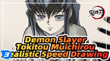 Realistic Speed Drawing Of Mist Hashira - Tokitou Muichirou | Demon Slayer_3