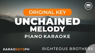 Unchained Melody - Righteous Brothers (Piano Karaoke)