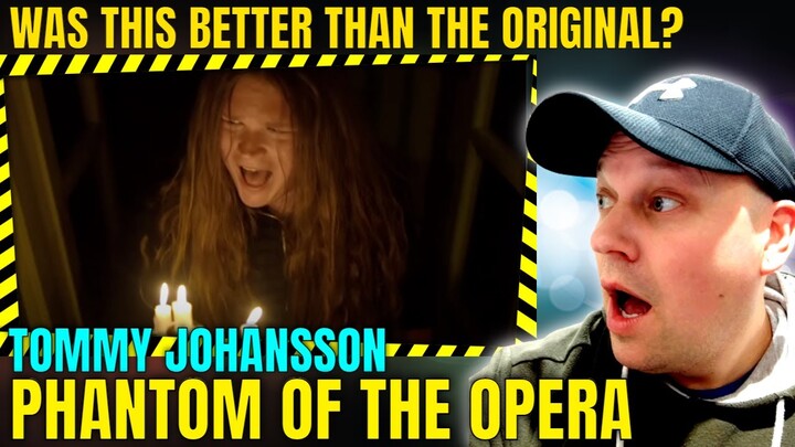Better Than The Original? TOMMY JOHANSSON - Phantom Of The Opera [ Reaction ] | UK REACTOR |