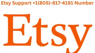 Etsy Support +1(805)-817-4191 Number