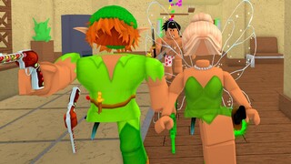 Tinker Bell and Peter Pan DESTROY TOXIC TEAMERS..(Murder Mystery 2)