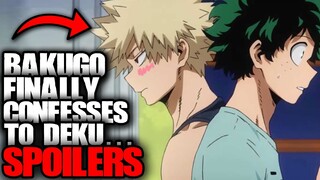 Bakugo Finally Confesses to Deku... / My Hero Academia Chapter 322 Spoilers