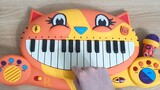 Memainkan tema Bucciarati "Furious Fight" dengan Organ Kucing