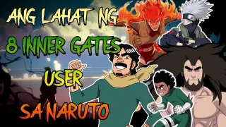 Ang 5 Users ng Eight Inner Gates Sa Naruto! | Kakashi Inner Gate User? | Naruto Tagalog Analysis