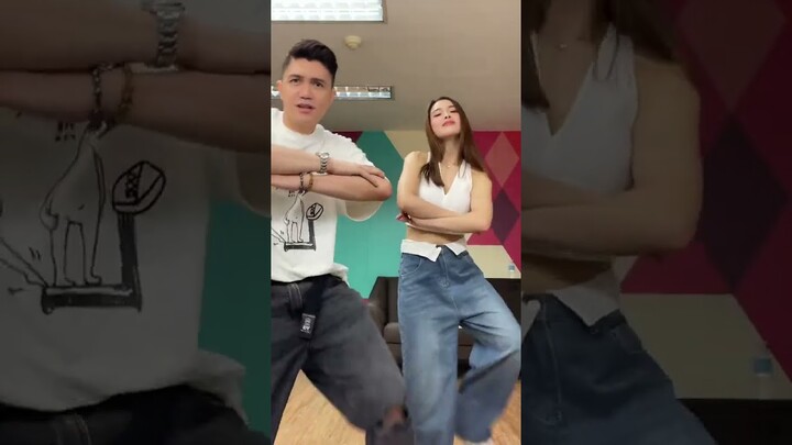 VHONG NAVARRO & JACKIE GONZAGA TRANCE TIKTOK DANCE CHALLENGE #shorts #trance