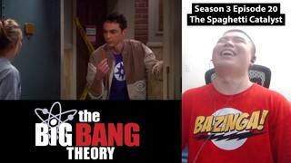 Risking Everything for a Hot Dog! The Big Bang Theory 3x20- The Spaghetti Catalyst Reaction!