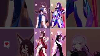 Honkai Star Rail / Helltaker  #honkaistarrail #honkaiimpact3rd #bronya #ruanmei #seele #tingyun