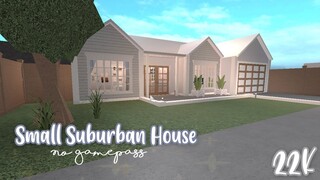 SMALL SUBURBAN HOUSE (No Gamepass) | Bloxburg Builds