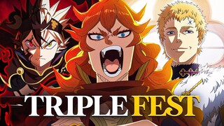 290K CC TRIPLE FEST TEAM IN PVP WORKS WONDERS! | Black Clover Mobile