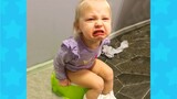 TRY NOT TO LAUGH CHALLENGE ðŸš½ðŸš½ðŸš½ TODDLERS GETTING STUCK FAILS  Funny Babies Videos Compilation
