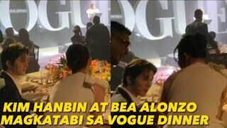 B.I / KIM HANBIN AT BEA ALONZO SEATMATES SA VOGUE GALA DINNER! CHIKAHAN MOMENTS NILA PANUORIN!