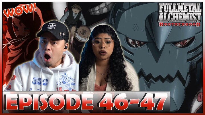 SAVE ALPHONSE! Fullmetal Alchemist Brotherhood Episode 46 + 47 Reaction