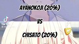 chisato vs ayunokouji 💀💀