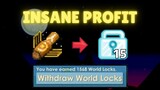 INSANE PROFIT 🤑 WITH ANCES OF WISDOM (NO FARMING!!!) | Growtopia How to get rich fast in 2020