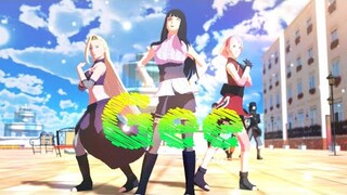 Gee【NARUTO MMD】NARUHINA*SASUSAKU*SAIINO