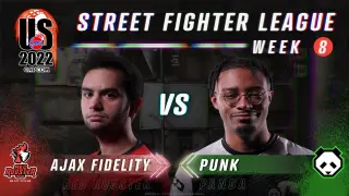 Ajax Fidelity (Ed) vs. Punk (Ken) - FT3 - Street Fighter League Pro-US 2022 Week 8