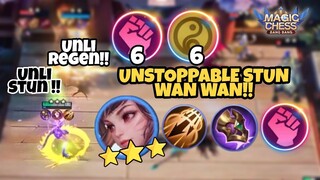 3 STAR WAN WAN UNLIMITED STUN REGEN HP ! 6 CADIA 6 WRESTLER ! MAGIC CHESS