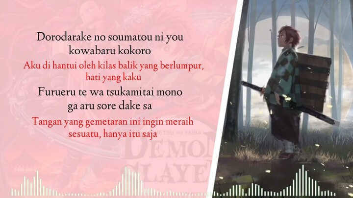 GURENGE - LISA | kimetsu no yaiba [ lirik dan terjemahan indonesia ]