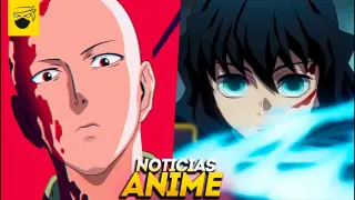 One Punch Man 3 POR MAPPA, Kimetsu 3 CONFIRMA FECHA Y PELÍCULA 2023, One Piece PAUSA | Noticia anime