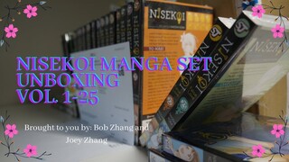 Nisekoi Manga Unboxing (Vol.1-25)