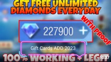 Get FREE UNLIMITED Diamonds EveryDay in Mobile Legends | FREE Gift Cards ADD 200K