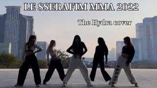 【LE SSERAFIM】连头发丝角度都一样的MMA年末舞台the hydra超齐实力翻跳