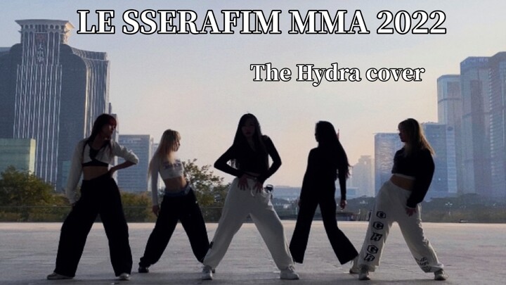 【LE SSERAFIM】连头发丝角度都一样的MMA年末舞台the hydra超齐实力翻跳