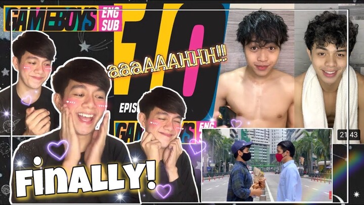 [SURPRISE IN THE END!]🌈🥰 (THEY KISSED!?) GAMEBOYS Episode10 | PASS or PLAY 2 | REACTION ICE IBARRA