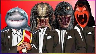 LAND SHARK & PREDATOR & GODZILLA & MAVIS HOTEL TRANSYLVANIAL - Coffin Dance X Baby Shark COVER