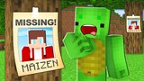 Maizen is MISSING - Sad Story in Minecraft (JJ and Mikey)