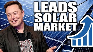 Elon Musk Expects Tesla to lead the solar market soon