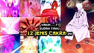 12 JENIS CAKRA di NARUTO dan BORUTO