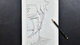 Easy to draw | how to draw sad Naruto step-by-step