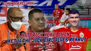 PERSIJA HATTRICK KEKALAHAN ‼️ INI KOMENTAR PELATIH ✅ CIRO ALVES KE PERSIJA