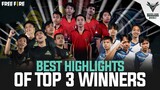 Best Highlights of Top 3 Winners - FFML Season III Divisi 2