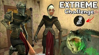 Kabur Sambil Jongkok | EVIL NUN 1.8 Extreme Mode - Crouching Challenge