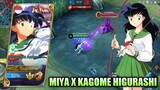Script Skin MIYA X KAGOME HIGURASHI Full Effects No Password - Mobile Legends