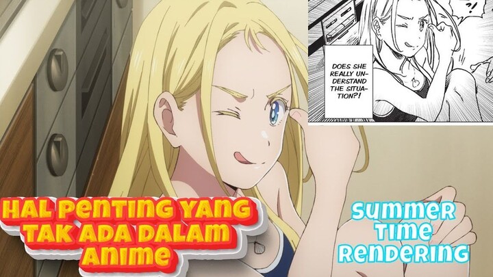 hal penting yang tak ada dalam  anime summer time rendering eps 8