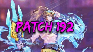 Patch 192 | Mobile Legends: Adventure