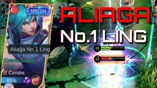 ALIAGA NO.1 LING / GAMEPLAY / MLBB