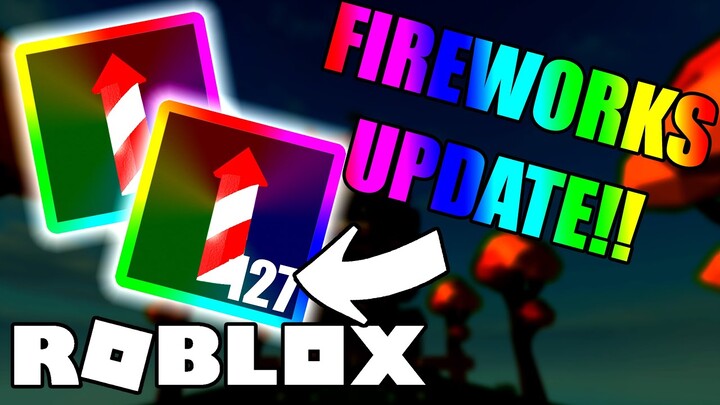 HOW TO GET FIREWORKS FAST (NEW ITEMS UPDATE) | ROBLOX SKYBLOCK [BETA]