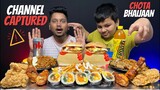 Chota Bhaijaan tried Korean food- Chicken Kimbap | Chicken Whopper Burger | KFC Smoky Red Chicken