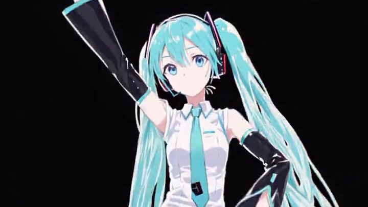 [AI animation] Hatsune Miku ❤️Waktu Musim Panas❤️ Saya berharap yang terbaik untuk Anda dalam ujian 