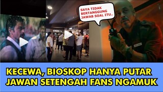 HEBOH, VIRAL VIDEO DI BIOSKOP FILM JAWAN HANYA DIPUTAR SETENGAH PENGGEMAR NGAMUK MINTA GANTI RUGI