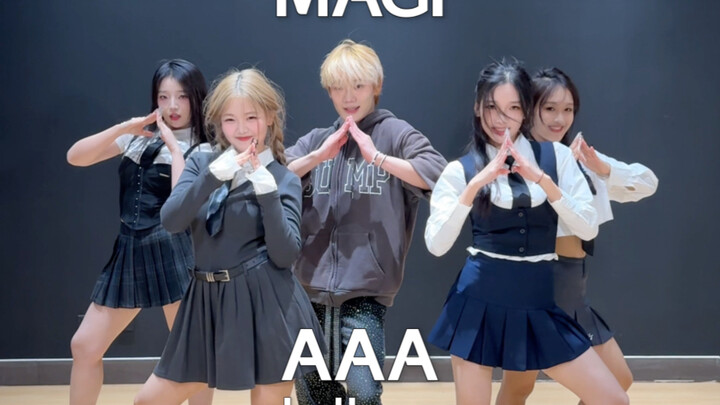 跟MAGI斗舞来了《AAA》challenge #dance #舞蹈 #magi #aaa #梦帆帆