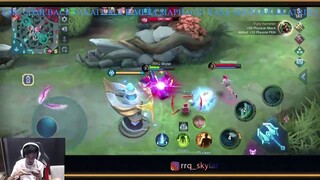 EPIC COMEBACK PAKAI GROCK META MAPHACK! RASA SHOTGUN BEATRIX!! - Mobile Legends | RRQ Skylar