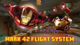 Day 3 of re-creating Iron Man's Mark 42 in Minecraft using Command Blocks (Flight System)