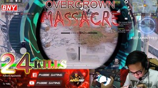 OVERGROWN MASSACRE | 24 KILLS | PHILIPPINERU BR SNIPERU | NRX 420 | CODM GARENA