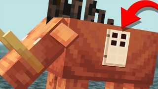 วิธีใช้ชีวิตภายใน HOGLIN ใน Minecraft 116 Update